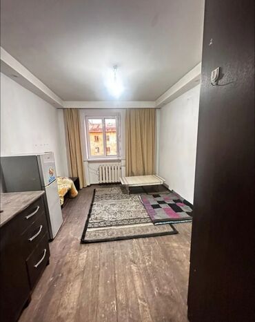 долгосрочная квартира жалал абад: 2 комнаты, Агентство недвижимости, Без подселения, С мебелью частично