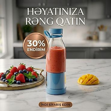 blender desti: Mini juice firmasına aid original portativ blender satılır✅️ Yay — 1