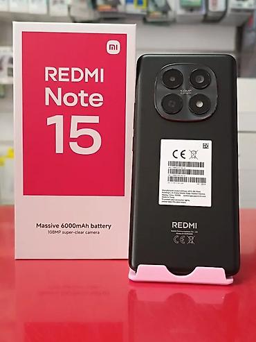 Redmi 256 GB, rəng - Qara, Zəmanət