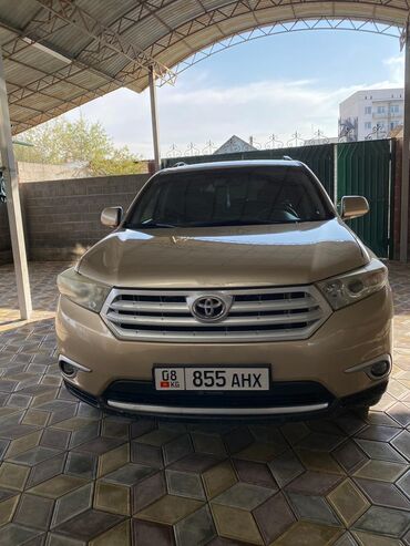 амортизаторы на бмв: Toyota Highlander: 2011 г., 3.5 л, Автомат, Бензин, Жол тандабас