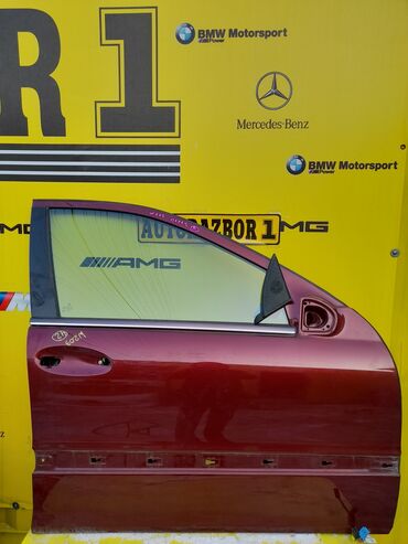 запчасть на фит: Дверь передняя правая Mercedes Benz w203 Цвет вишнёвый ПРИВОЗНЫЕ