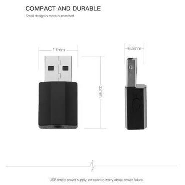 Pojačala i prijemnici: Bluetooth V5.0 USB Wireless Receiver Transmitters Audio Music — 6
