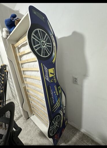 стульчик для новорожденных 3 в 1: Унаа түрүндөгү керебет, Колдонулган, ЛДСП