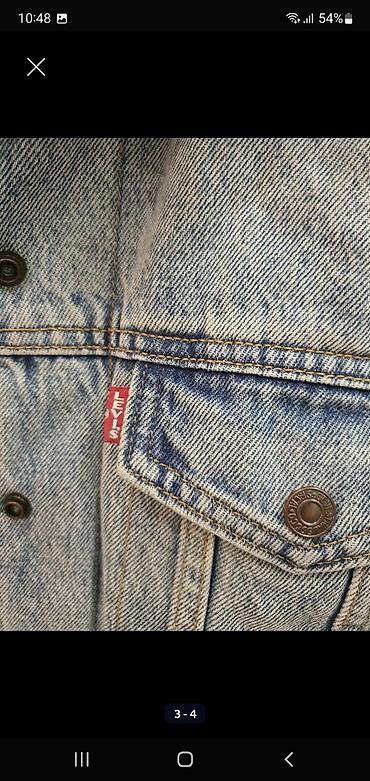 tech flees: Джинсовая куртка Levi’s Premium Sherpa Trucker почти новая, оригинал — 3