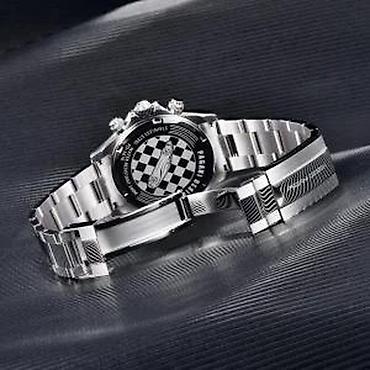 Ručni satovi: PAGANI DESIGN PD-1676 -40mm- Bela -Rolex Daytona Paul Newman Potpuno — 13