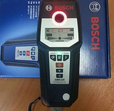 Металлодетекторы: Bosch GMS 120 Professional — мультидетектор для поиска скрытых — 1
