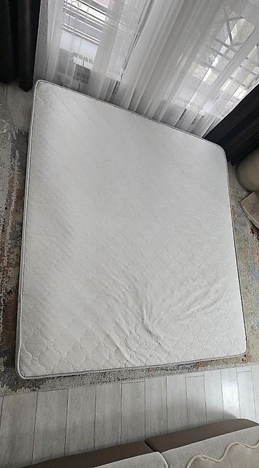 Двуспальный матрас
- Размер: 180 × 200 см at lalafo.kg Двуспальный матрас
- Размер: 180 × 200 см