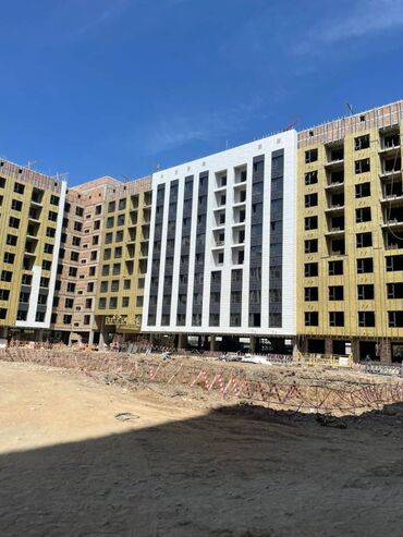 Продажа домов: 2 комнаты, 59 м², Элитка, 7 этаж, ПСО (под самоотделку)