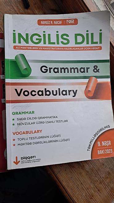 golden grammar tips 210 pdf: Məhsul: “İngilis Dili – Grammar & Vocabulary” (Nərgiz R. Nəcəf, NR — 1