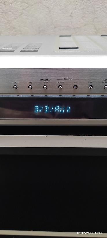 ses sistemi: Denon DRA-F101 AM/FM Stereo Receiver + orijinal pult - Kompakt “slim” — 7