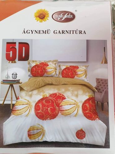 Posteljina: PRAZNIČNI DEZENI Komplet posteljina sadrzi: Dusecni carsav 200x220 — 6
