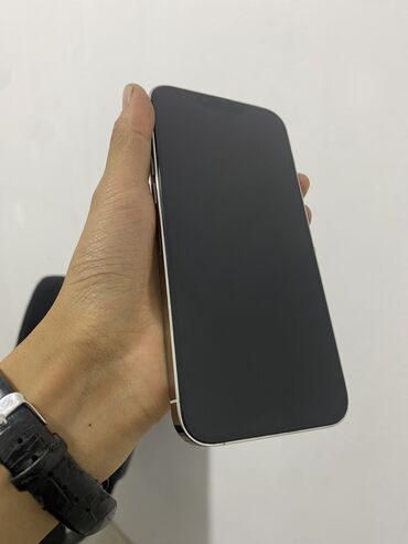 Apple iPhone: IPhone 13 Pro Max, Б/у, 256 ГБ, White Titanium, 80 %
