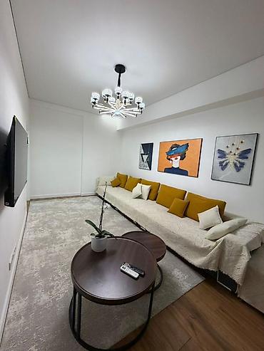 red centr: 3 комнаты, 90 м², ул. Московская / Манаса (Белинка) Элитка, 9 этаж, Евроремонт — 2