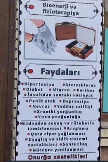 şeker aparati: Möcüzəvi Bio Energy Massaj – portativ aparatla professional seanslar — 2