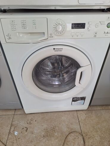 ucuz maşın elanları: Paltaryuyan maşın Hotpoint Ariston, 7 kq, İşlənmiş, Avtomat, Kredit yoxdur, Pulsuz çatdırılma