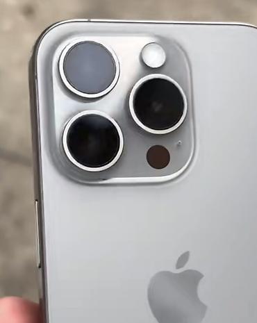 ucuz telefon iphone: IPhone 15 Pro, 128 GB, Natural Titanium, Zəmanət, Simsiz şarj, Face ID — 5