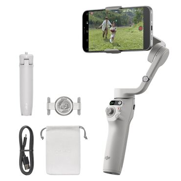 Telefon üçün tripodlar: Dji osmo mobile 6 satılır,heç bir problemi yoxdur.Yenidir cemi 2 defe