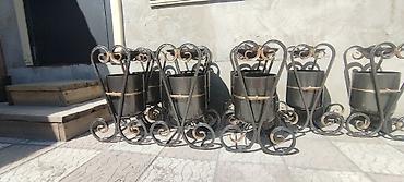 Мусорные урны: С пепельницей, Материал: Железо, 12 л — 5