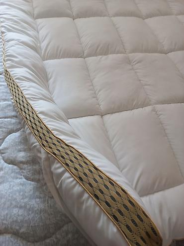 Текстиль: Yataq üçün ortopedik topper/matras üstlüyü - Ölçü: 160×220 iki — 2