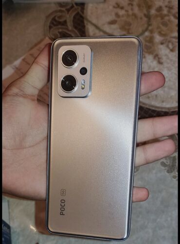 Poco: Poco X4 GT, 256 GB, rəng - Gümüşü, Barmaq izi