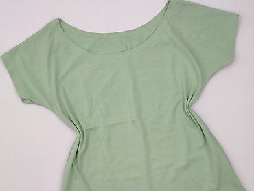 bluzki basic z dekoltem v: T-shirt damski, rozmiar S — 1