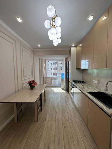 тоголок молдо фрунзе: 2 комнаты, 57 м², Элитка, 5 этаж, Дизайнерский ремонт