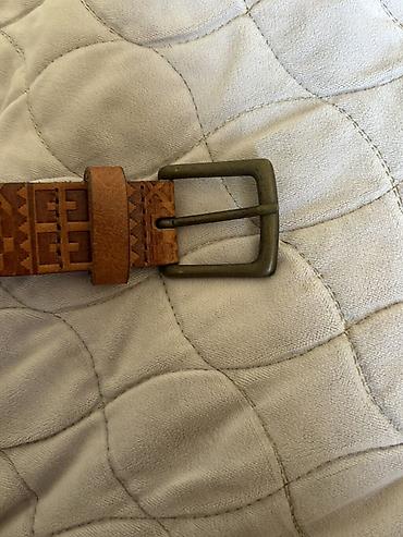 Kəmərlər: ASOS Leather Belt With Antique E – dəri kəmər - Brend: ASOS - Model — 8