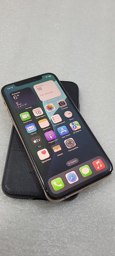 Apple iPhone: IPhone 11 Pro, Б/у, 64 ГБ, Золотой, Чехол, 92 % — 4