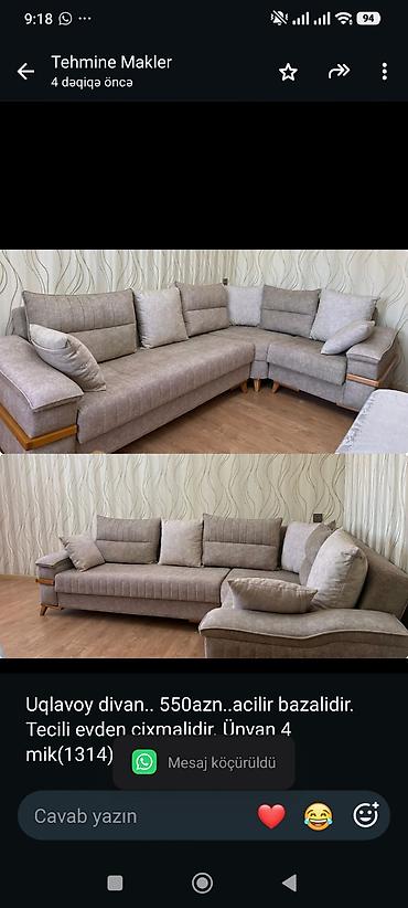 Uqlavoy divan. 550azn. acilir bazalidir. Tecili evden cixmalidir lalafo.az -da Uqlavoy divan. 550azn. acilir bazalidir. Tecili evden cixmalidir