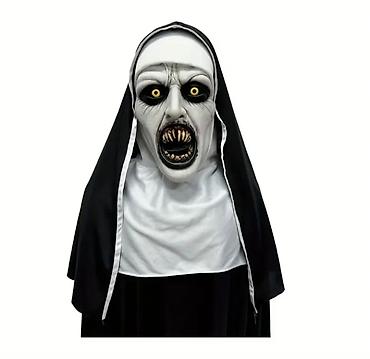 prakat kostyum: Qorxulu maskalar 👹 Hər növ maskalar mövcuddur 🎭 İnsan maskası, üz — 4