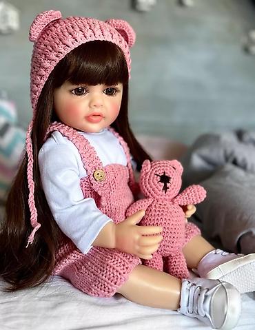 Игрушки: 🎀 Говорящая кукла Реборн — по АКЦИИ! 🎀 ✨ Высота: 55 см ✨ Более 70 — 3