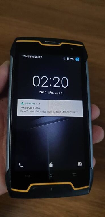 Ostali mobilni telefoni: Odlicno ocuvan Cubot King Kong CS sa slika, koji ima sablon na ekranu — 10