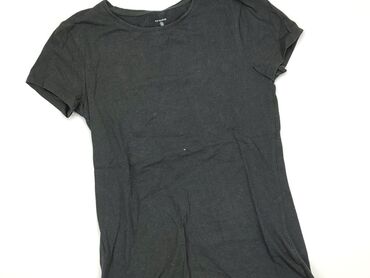 czarne t shirty i marynarka: T-shirt, Primark, S (EU 36), condition - Good