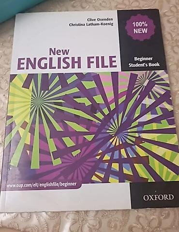 cd kart: Məhsul: New English File – Beginner Student’s Book (Oxford University — 1