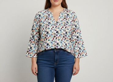 c a bluzy damskie duże rozmiary: Gemo, Жіноча блуза, розмір 4XL