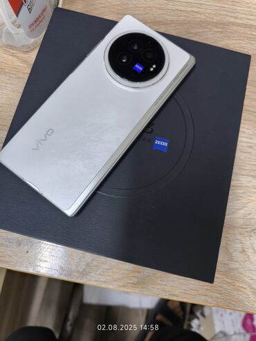 телефон раскладушка цена: Vivo X Fold, 512 ГБ, түсү - Ак, 1 SIM, 2 SIM