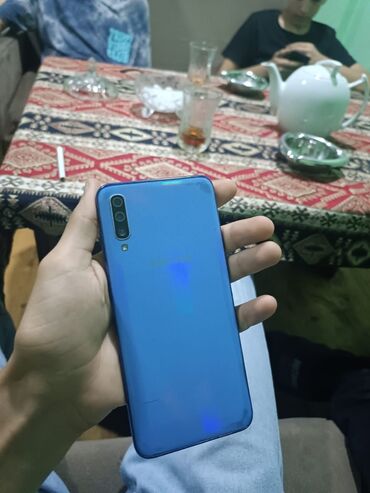 samsung z1: Samsung A70s, 128 GB, rəng - Mavi, Sensor, Barmaq izi, İki sim kartlı