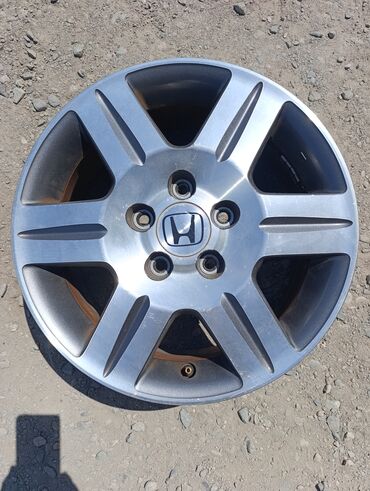 низкопрофильная резина: Литые Диски R 16 Honda, Комплект, отверстий - 5, Б/у