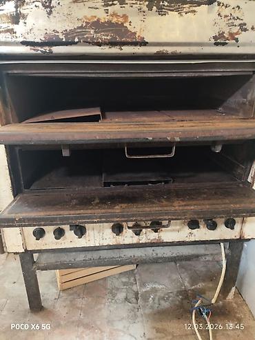 Elektrik soba, Pizza, Çörək, Şirniyyat üçün, 3 mərtəbəli, İşlənmiş