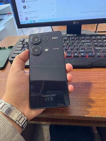 poco c51: Poco M6 Pro, 256 GB, rəng - Qara, Sensor — 4