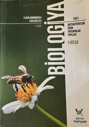 abituriyent jurnali pdf: Güvən nəşriyyatı: Biologiya abituriyentlər üçün tapşırıqlar toplusu