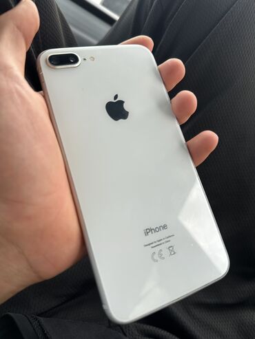 комбо 3 в 1: IPhone 8 Plus, Колдонулган, 64 ГБ, 100 %