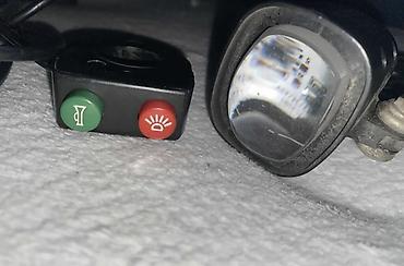 other: Komplet za električni trotinet/bicikl – prednje LED svetlo sa — 3
