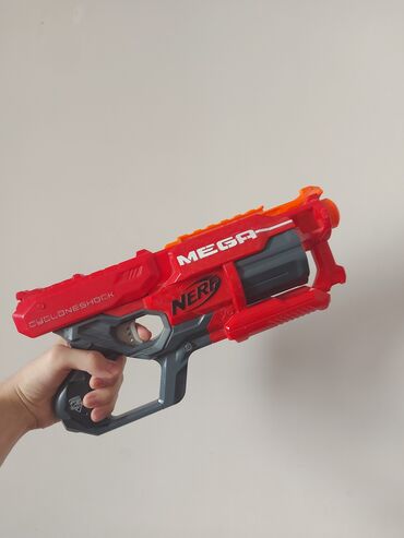 nerf oyuncaq silahlar: Original Nerf avtomatidir.Mega vesiyasidir.Dubaydan alinib
