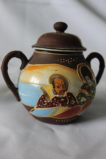 casa coca cola: UNIKATNI STARI KINESKI PORCELAN RUČNO BOJEN, KOMPLETAN SET | Veoma — 2