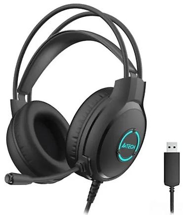 Zvučnici, slušalice i mikrofoni: A4Tech gaming slušalice sa USB priključkom - Tip priključenja: USB — 1