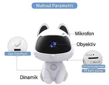 Foto və videokameralar: K9 HD WiFi Kamera – V380 Pro tətbiqi ilə - 1080P (2MP) HD görüntü — 7