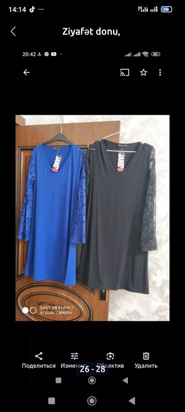 arxasi uzun qabagi qisa donlar: Ziyafət donu, Midi, One size