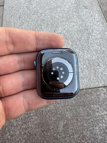 айфон ейр: Apple Watch Series 7 (GPS), 45 мм, цвет Midnight (темно‑синий — 2