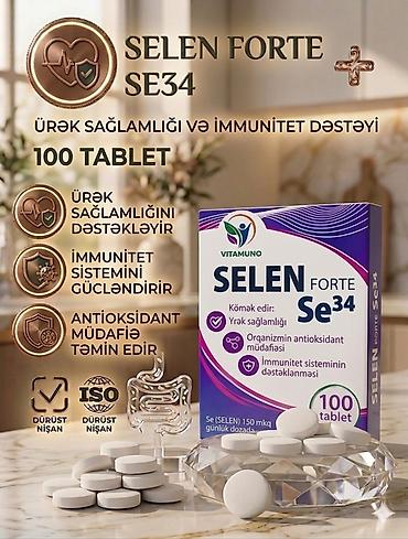 optitech vitamin c: Selen Forte Se34 – Ürək Sağlamlığı və Güclü Antioksidant Müdafiə! — 1